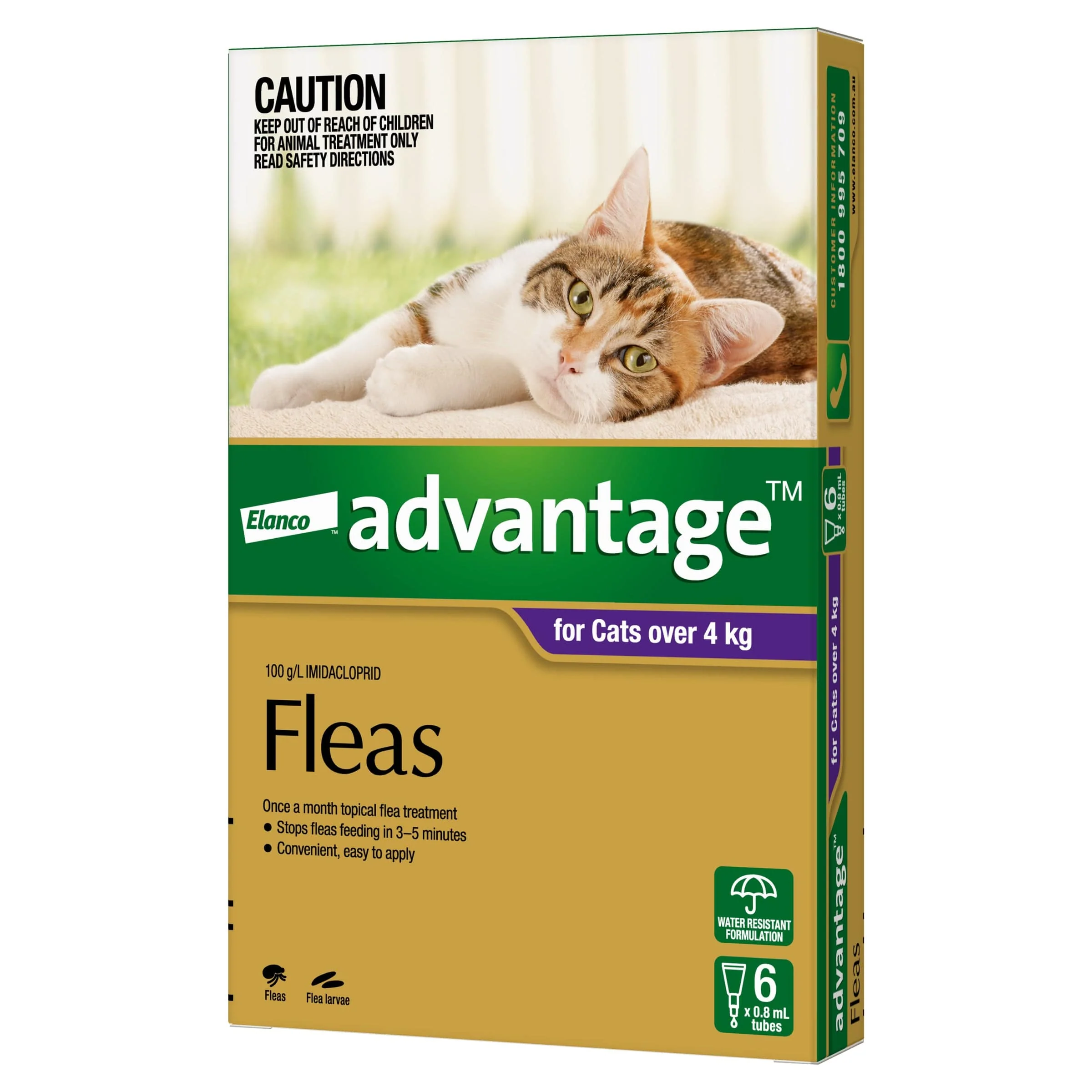 Advantage For Kittens & Cats Up To 9lbs (0-4kg) - Image 3