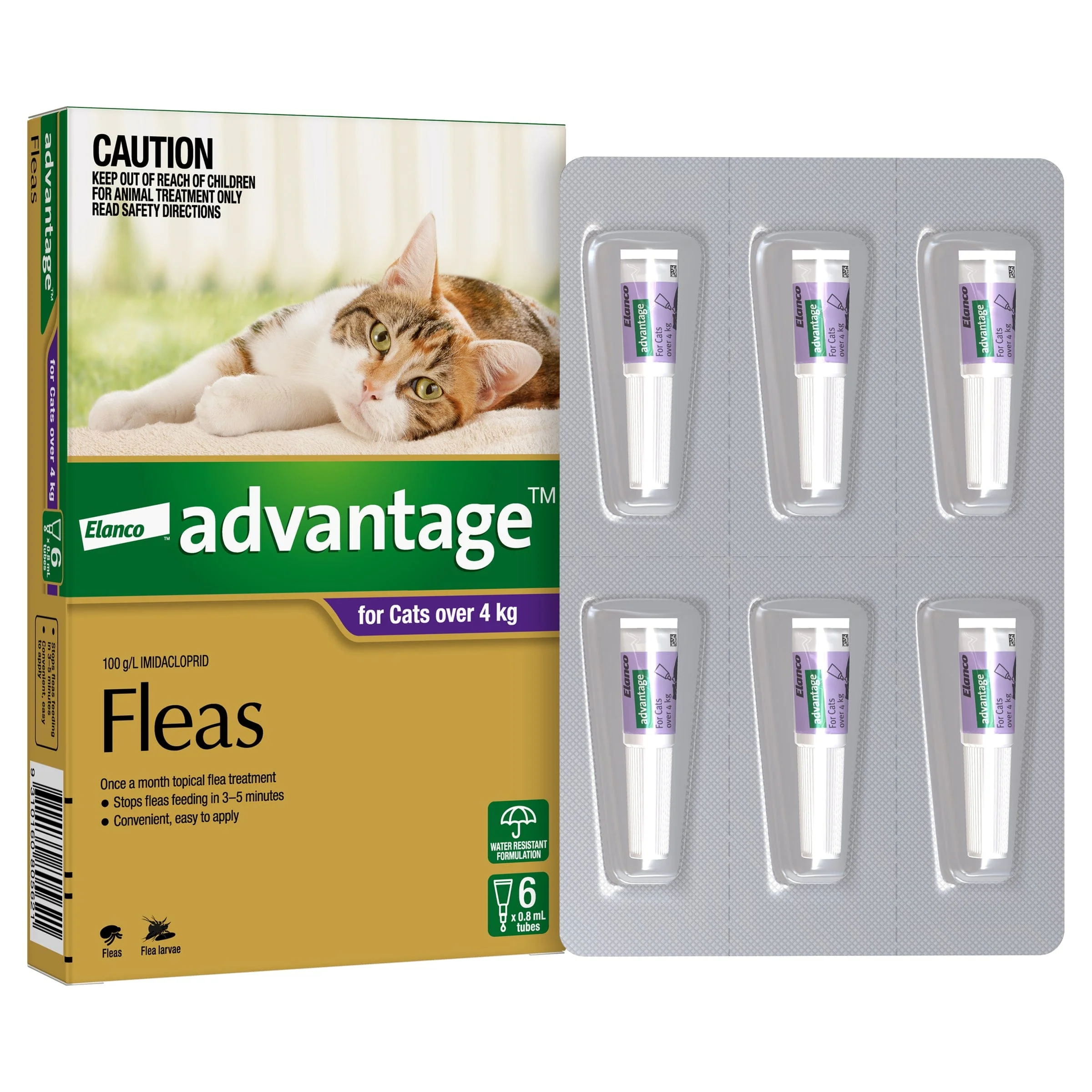 Advantage For Kittens & Cats Up To 9lbs (0-4kg) - Image 5