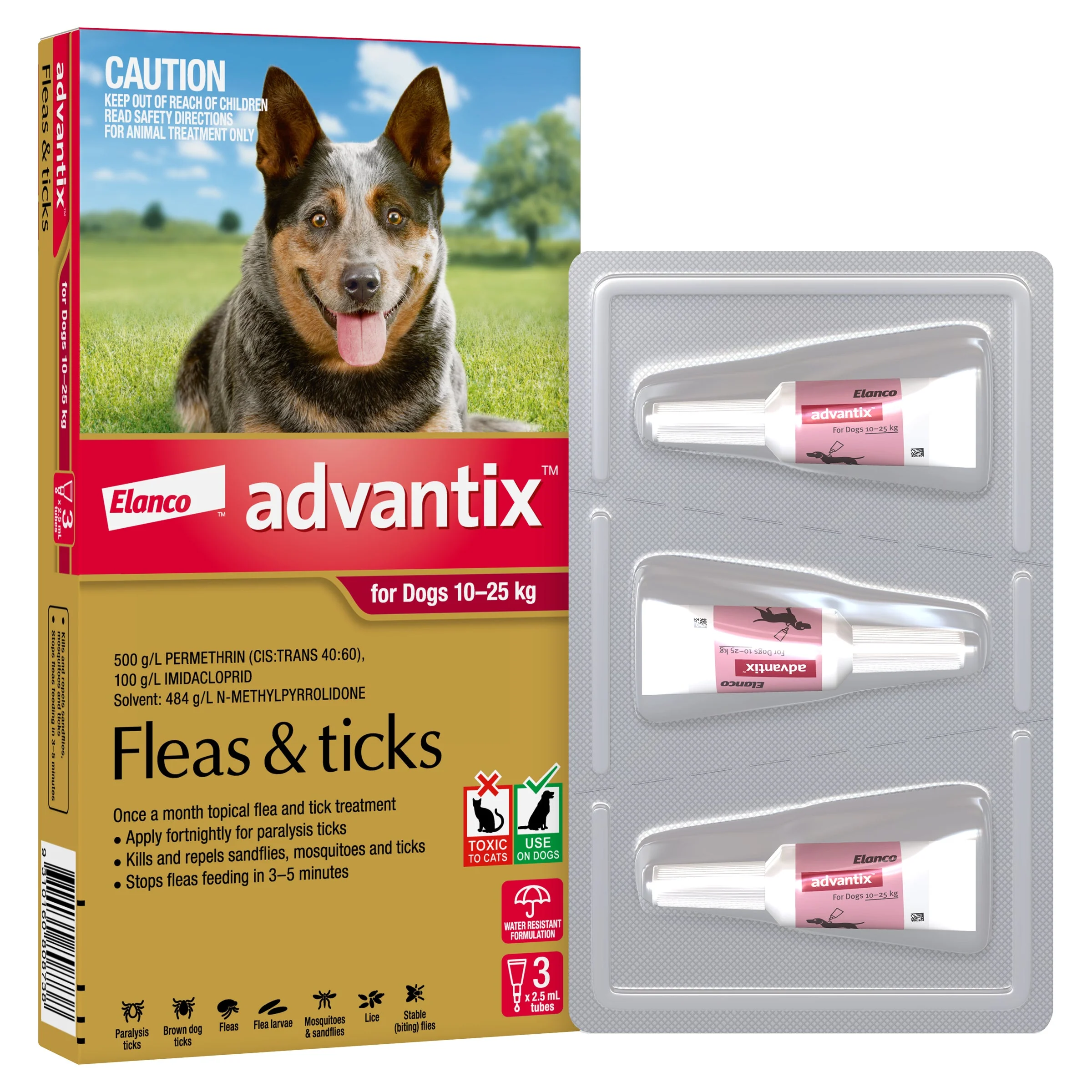 K9 Advantix For Dogs 21-55lbs (10-25kg) - Image 3