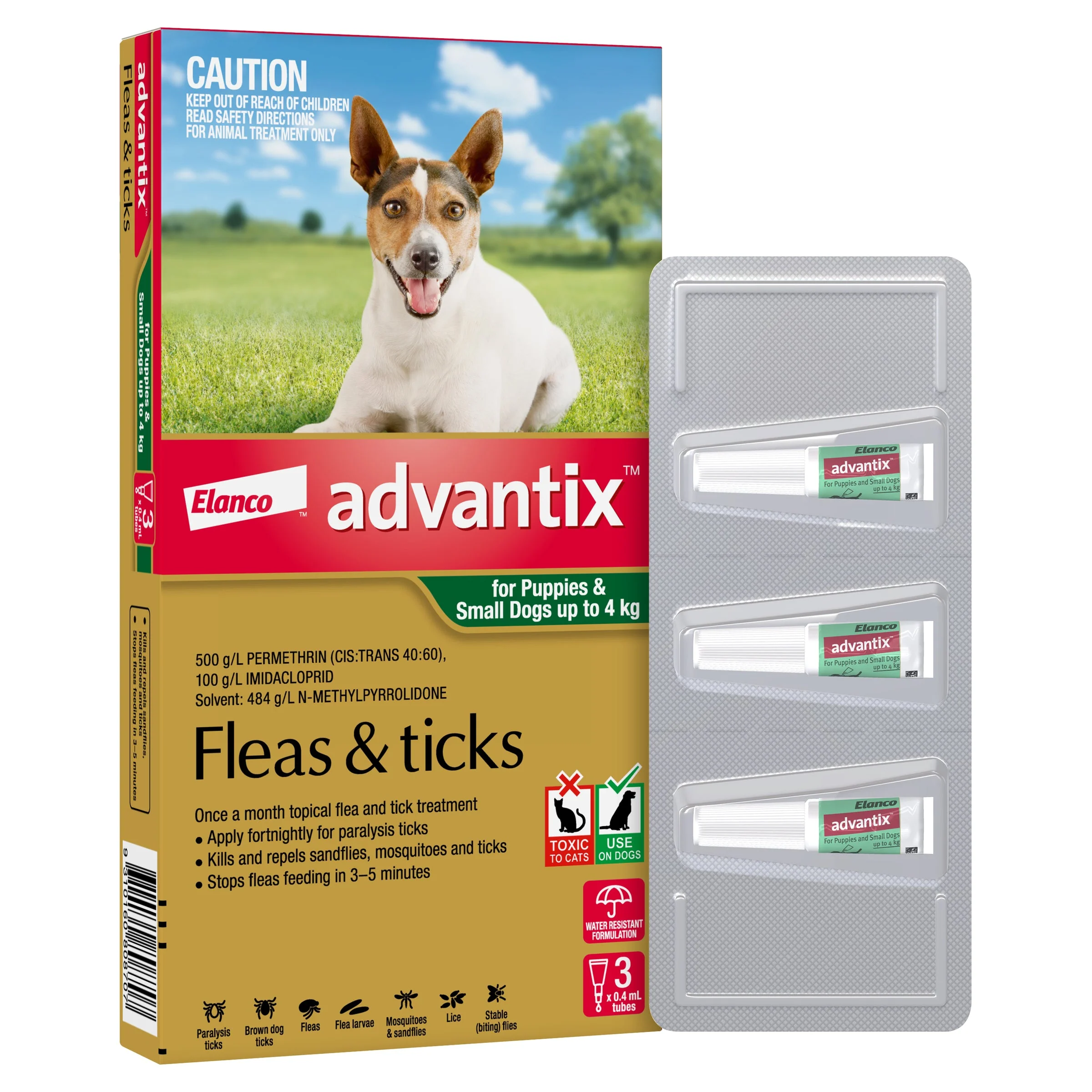K9 Advantix For Dogs Up To 8.8lbs (0-4kg) - Image 4