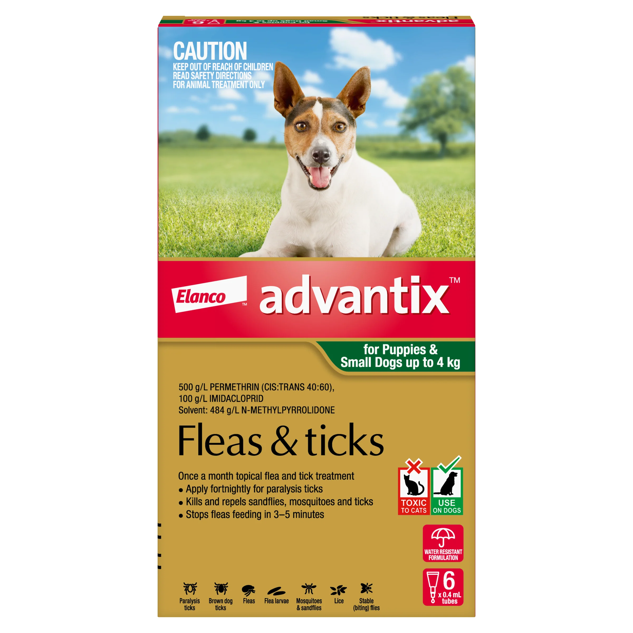 K9 Advantix For Dogs Up To 8.8lbs (0-4kg) - Image 5