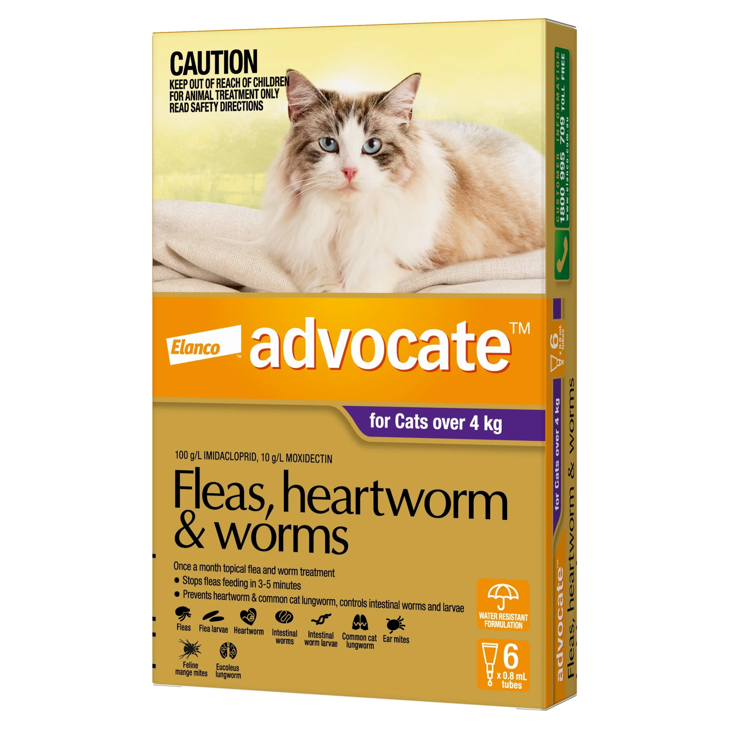 Advocate Spot-On For Cats Over 9lbs (4kg up) - Image 3