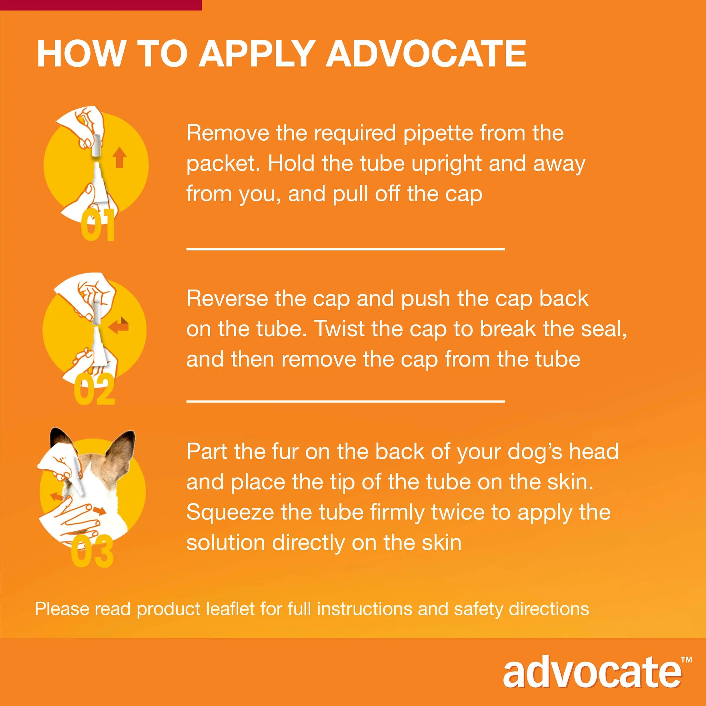 Advocate Spot-On For Dogs 20.1-55 lbs (10-25kg) - Image 7