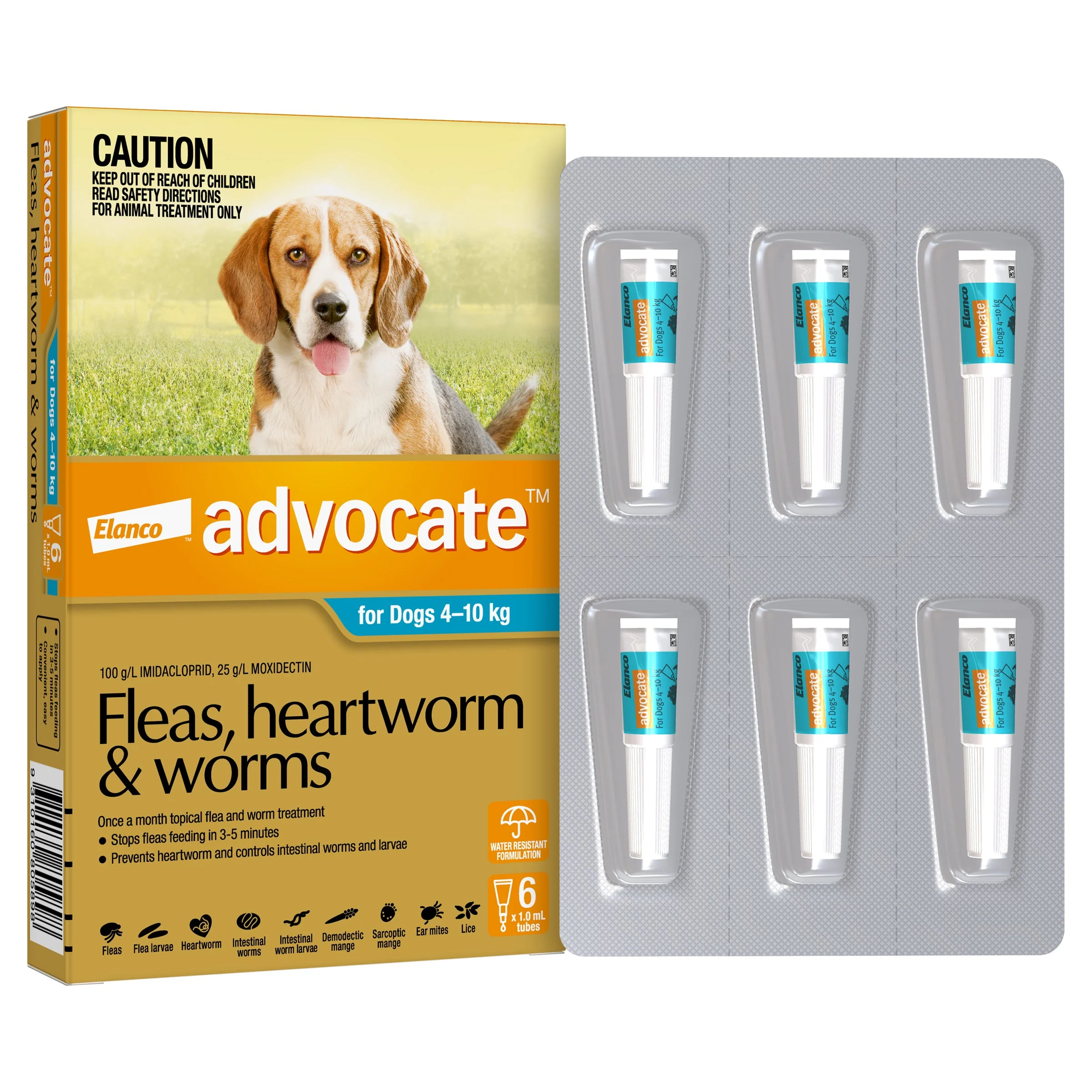 Advocate Spot-On For Dogs 9.1-20 lbs (4-10kg) - Image 4