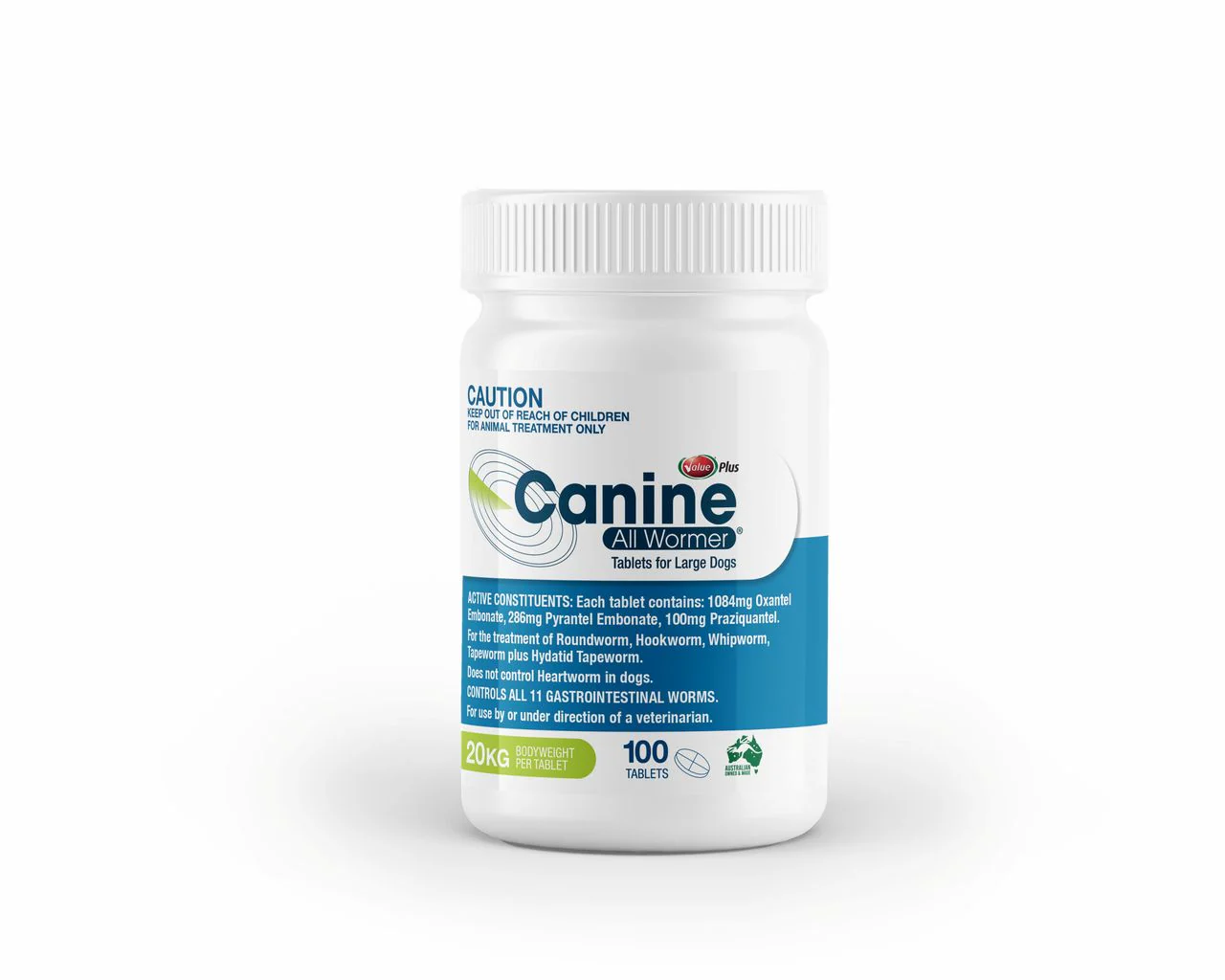 Canine All Wormer Tablets For Dogs 20kg - Image 2