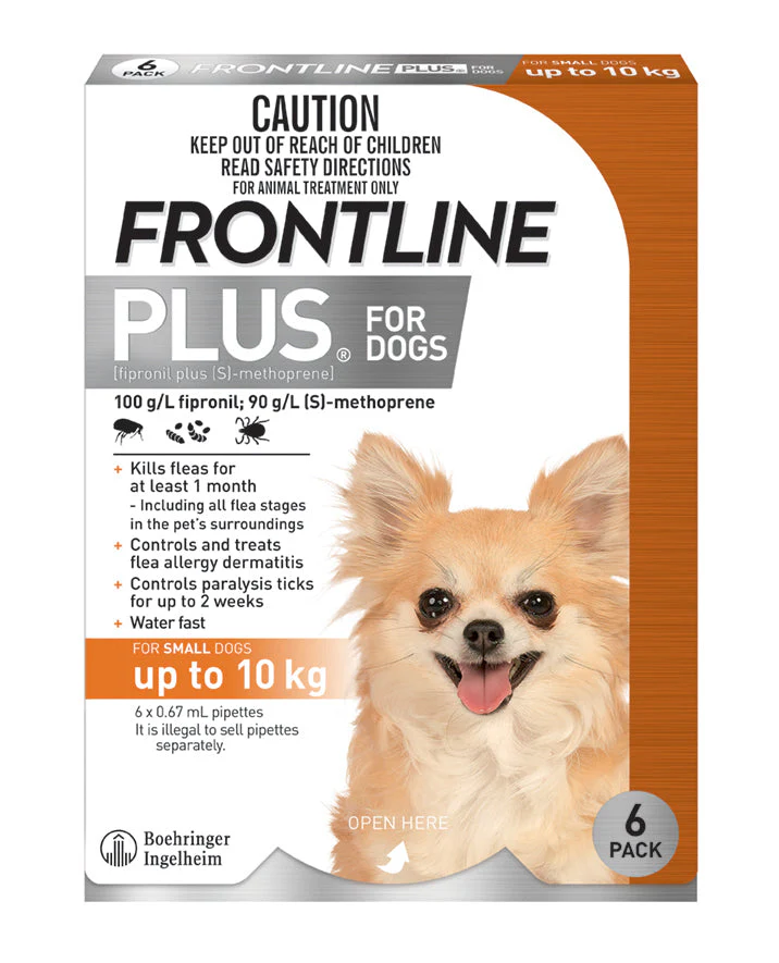 Frontline Plus for Small Dogs (5–22 lbs) – Orange Pack - Image 5