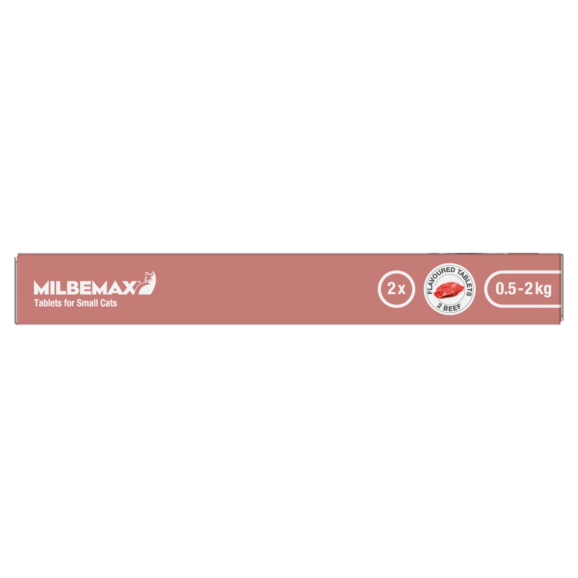 Milbemax Allwormer Cat Small 1.1 - 4.4lbs 2pk - Image 3