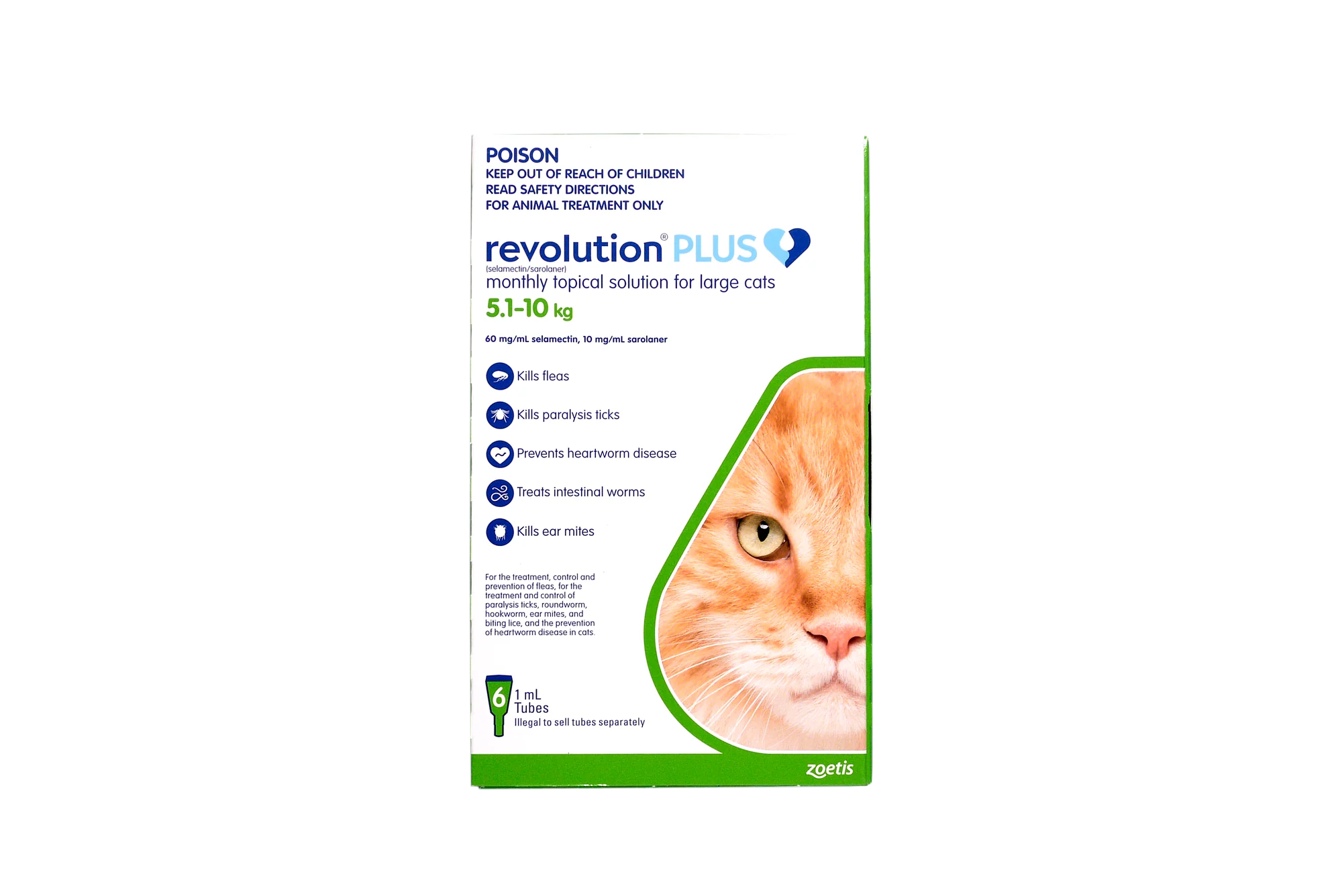 Revolution Plus for Large Cats 11.1-22lbs Green - Image 3